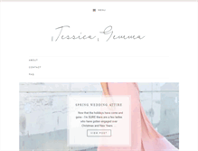 Tablet Screenshot of jessicagemma.com